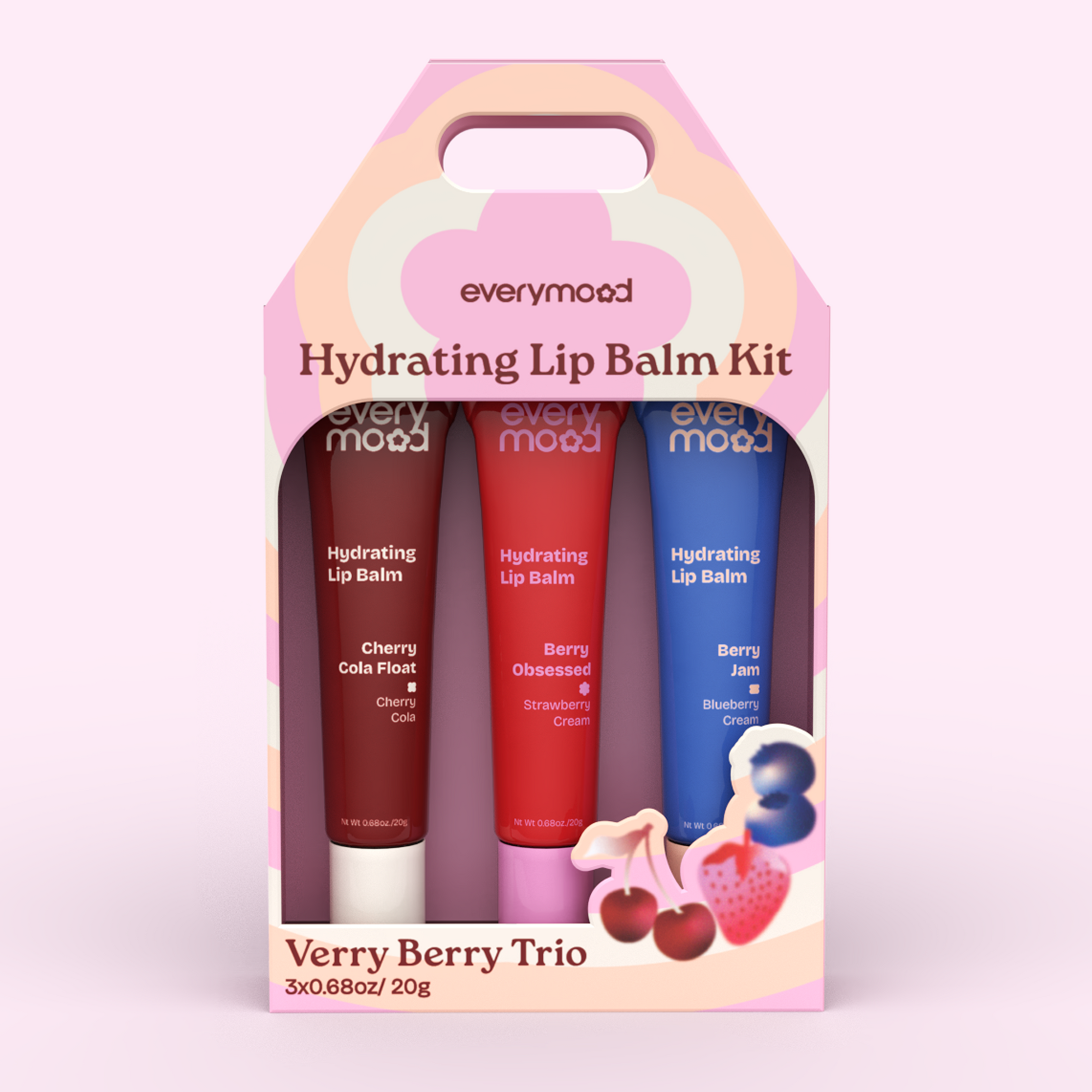 Hydrating Lip Balm Kit | Very Berry Trio