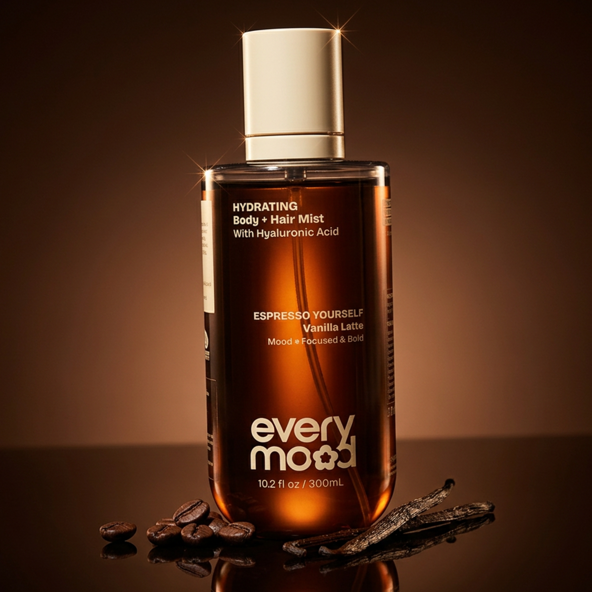 Espresso Yourself 300mL | Hydrating Body & Hair Mist by EVERYMOOD