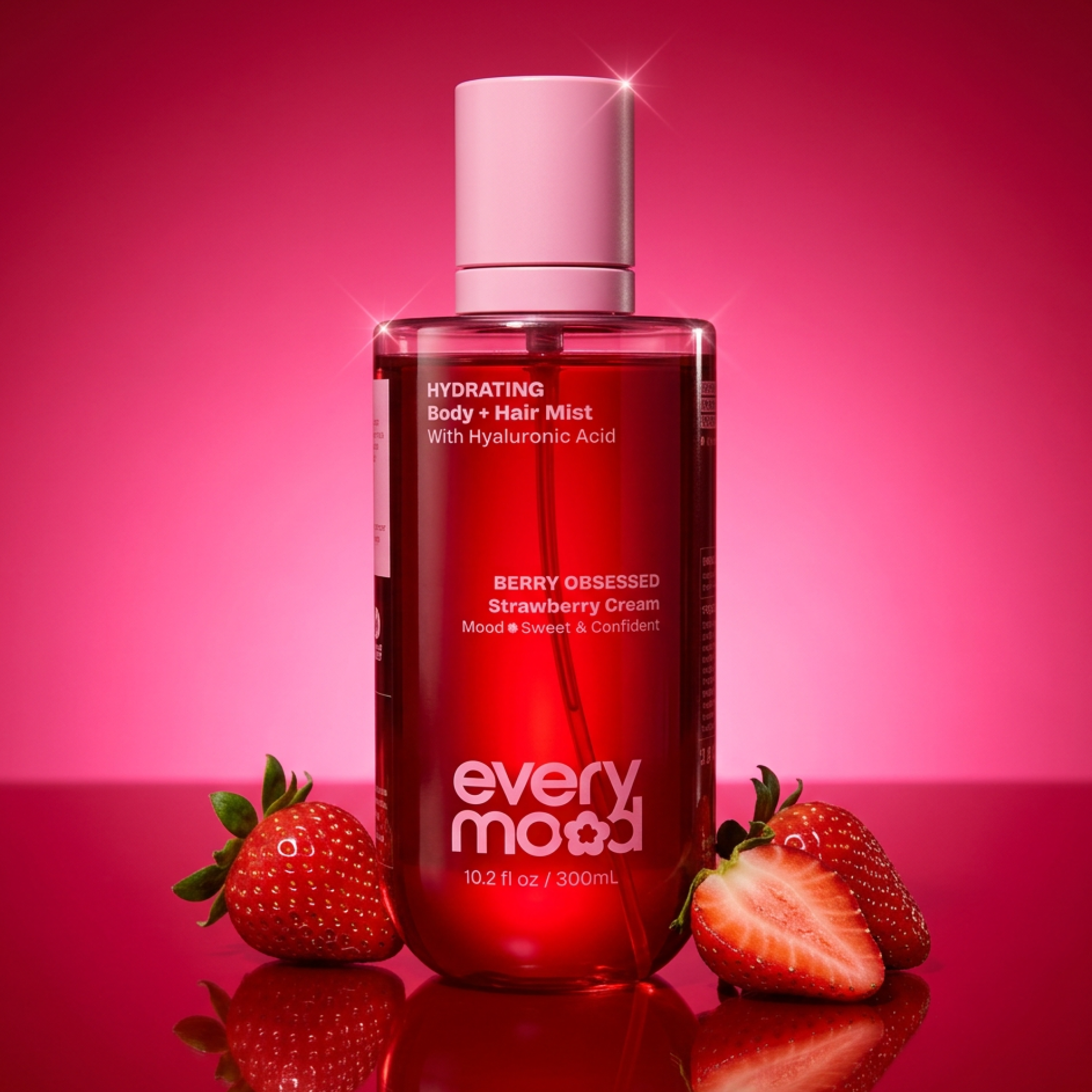 Berry Obsessed 300mL | Hydrating Body & Hair Mist by EVERYMOOD
