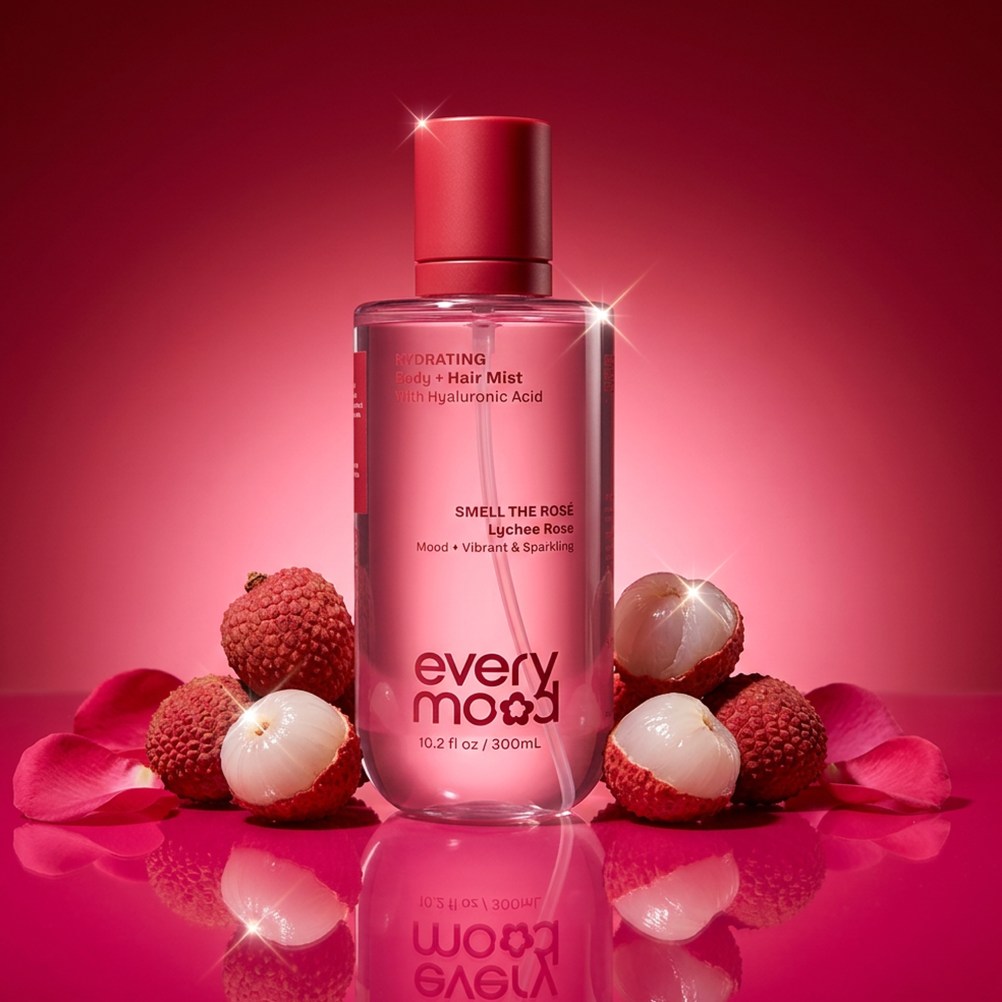 Smell The Rosé 300mL | Hydrating Body & Hair Mist by EVERYMOOD