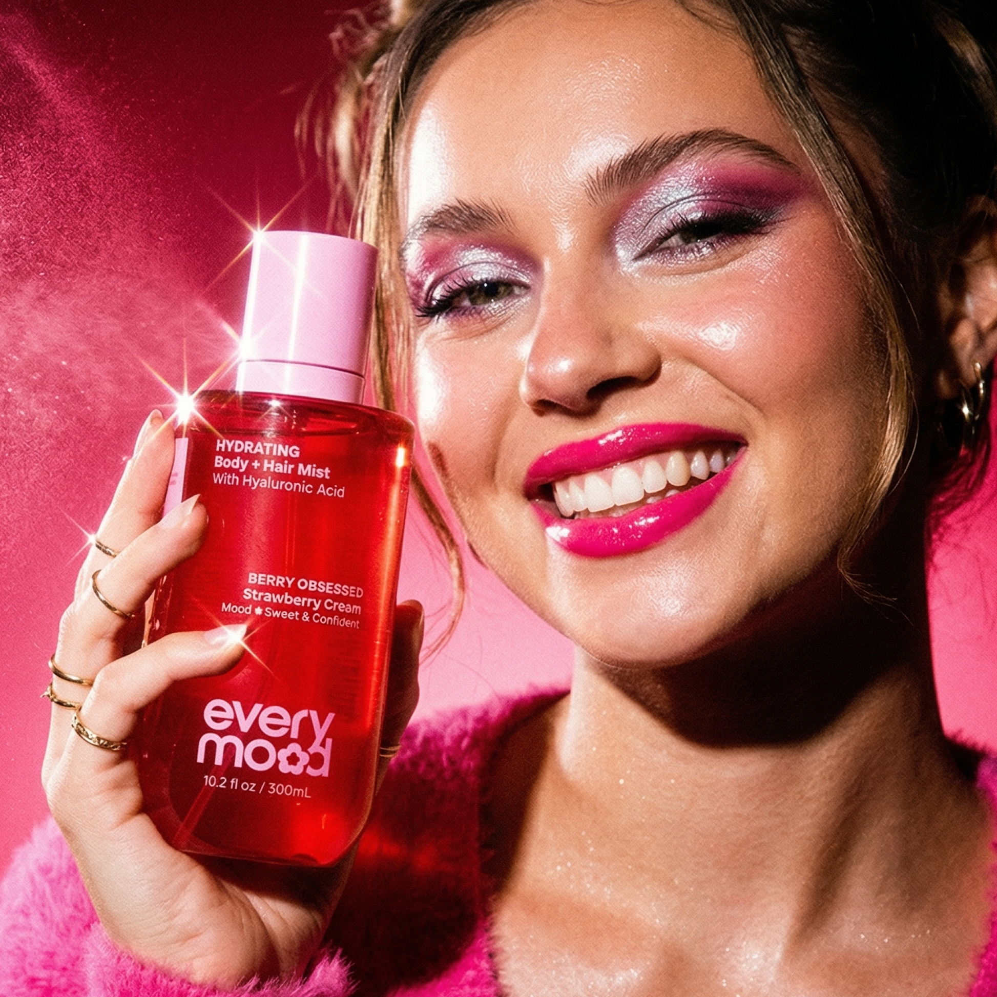 Berry Obsessed 300mL | Hydrating Body & Hair Mist by EVERYMOOD