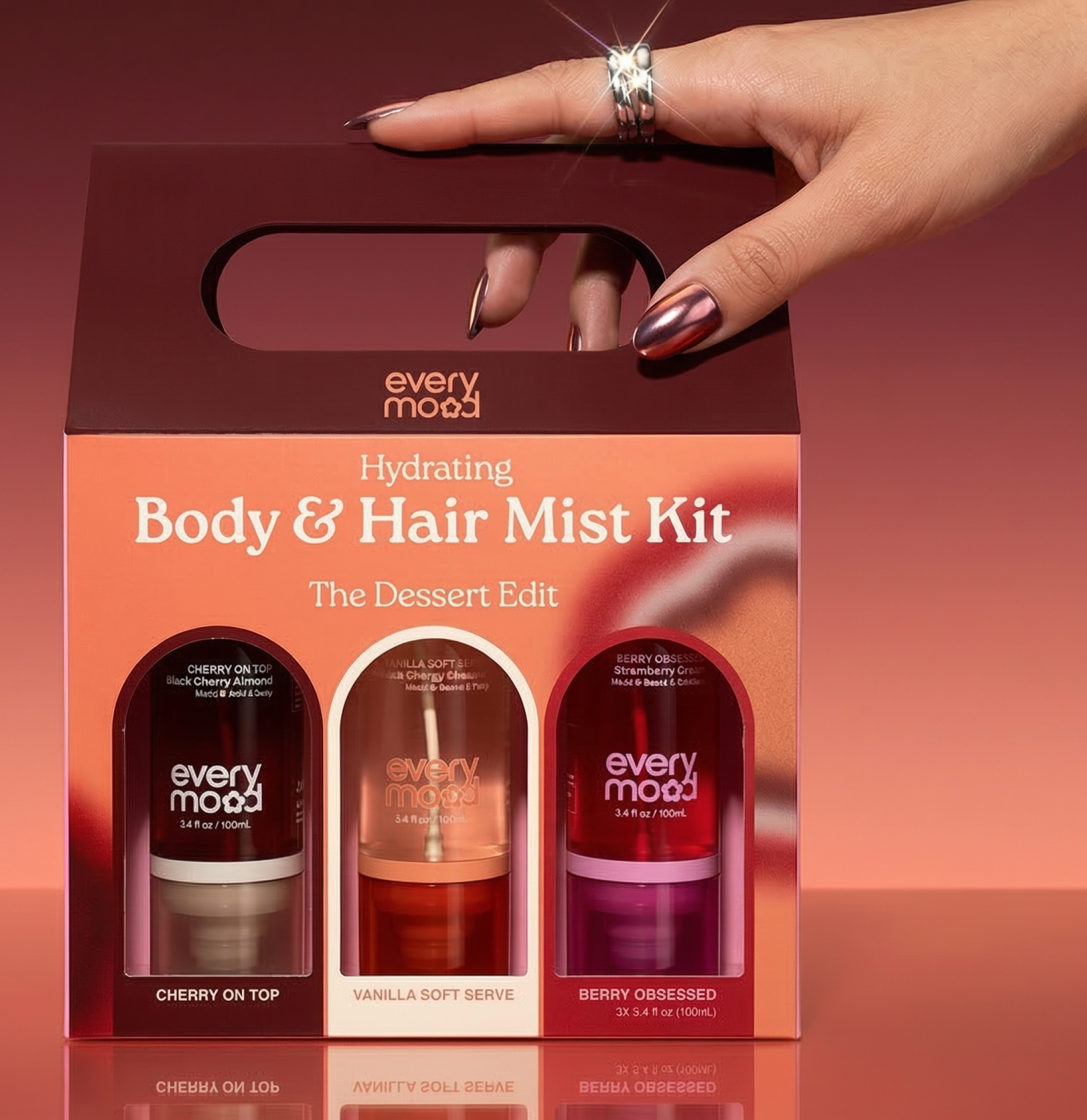 The Dessert Edit | Body & Hair Mist Gift Set by EVERYMOOD