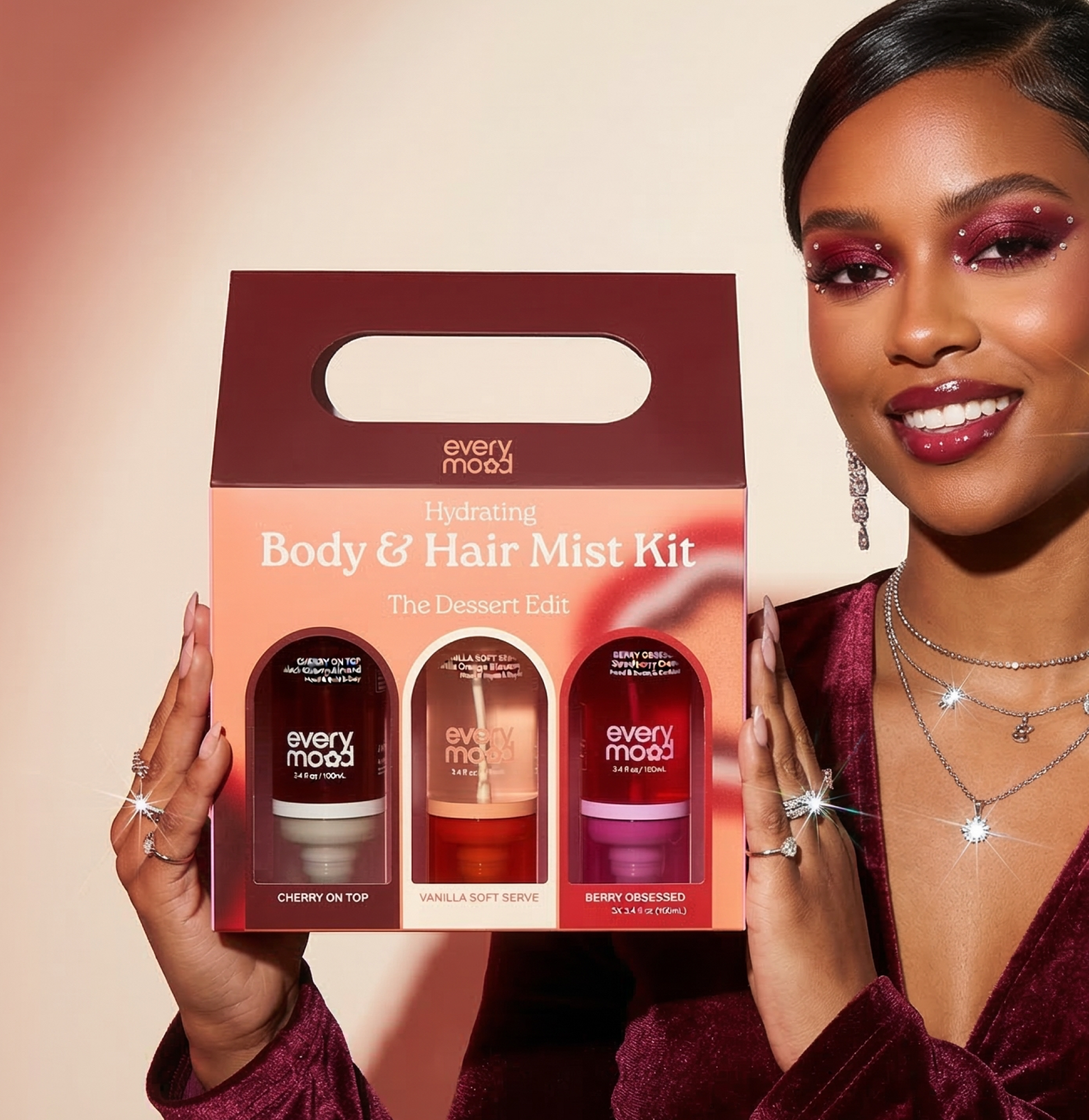 The Dessert Edit | Body & Hair Mist Gift Set by EVERYMOOD