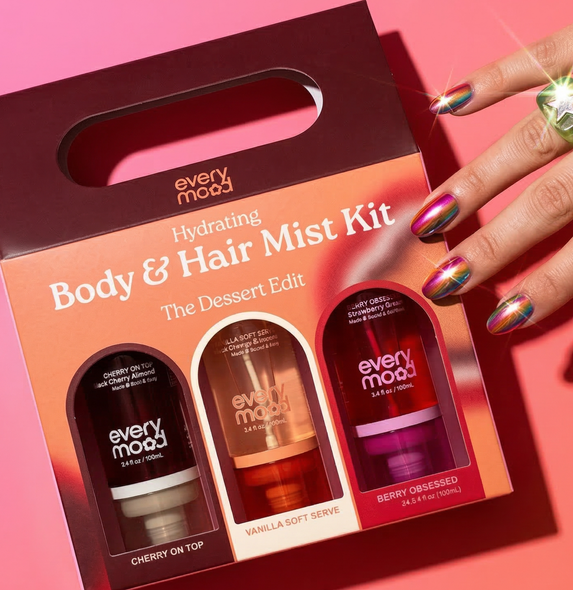 The Dessert Edit | Body & Hair Mist Gift Set by EVERYMOOD