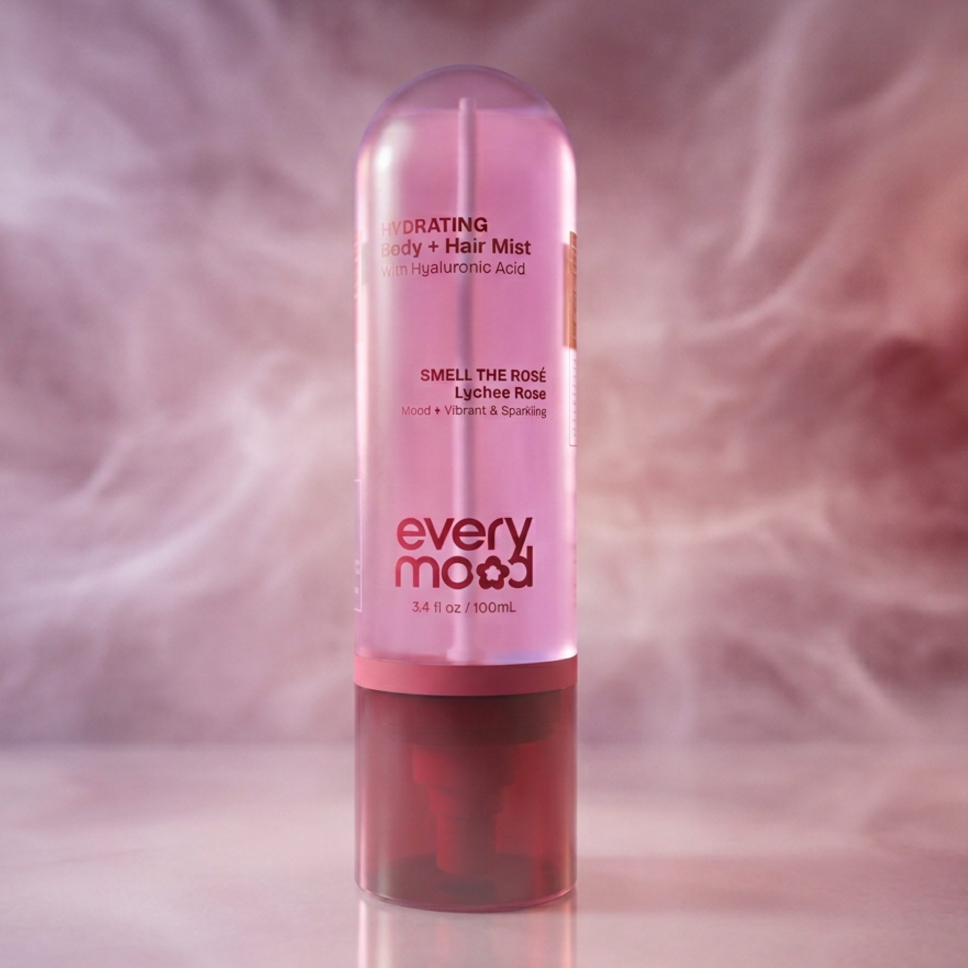 Smell The Rosé 100mL | Hydrating Body & Hair Mist by EVERYMOOD