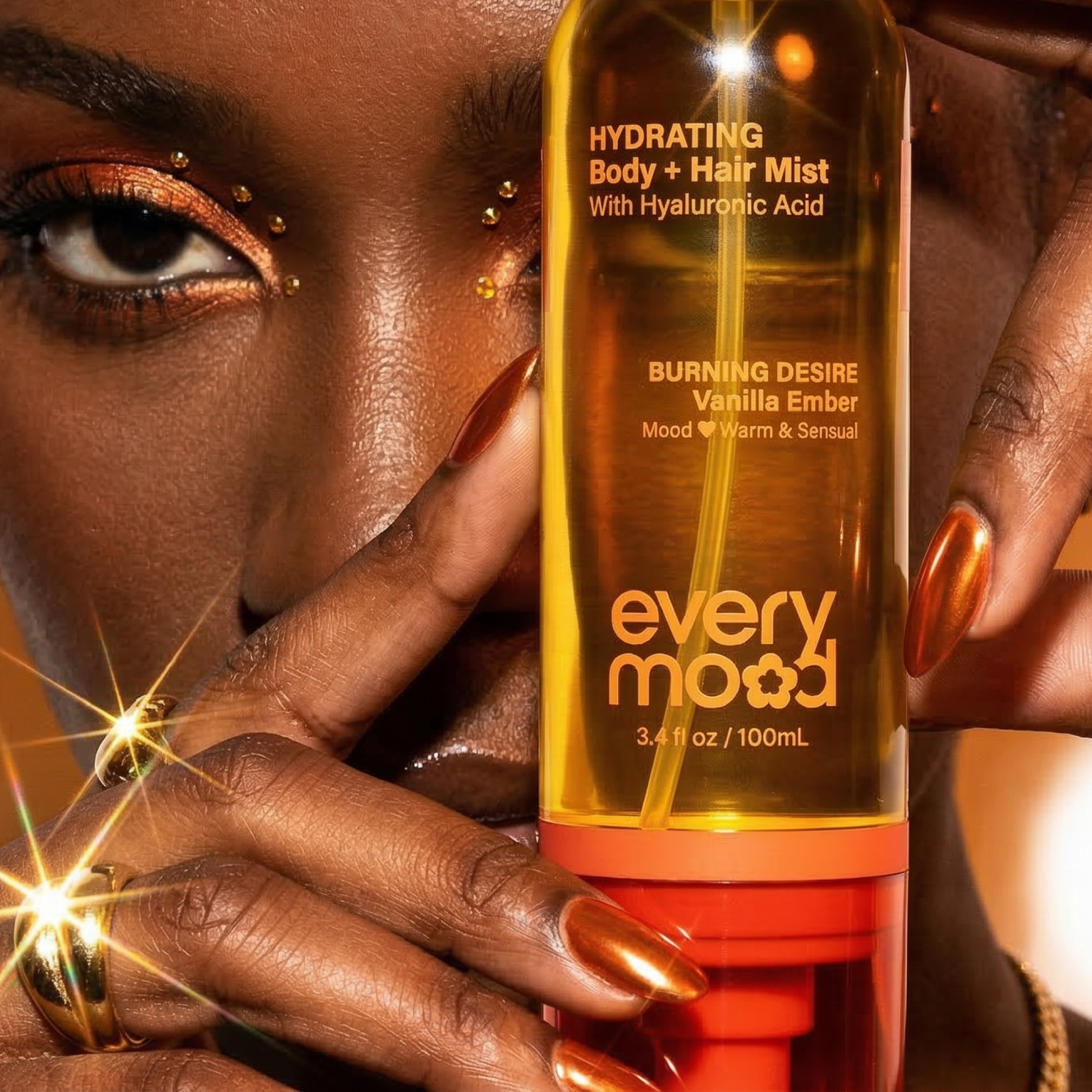 Burning Desire 100mL | Hydrating Body & Hair Mist by EVERYMOOD