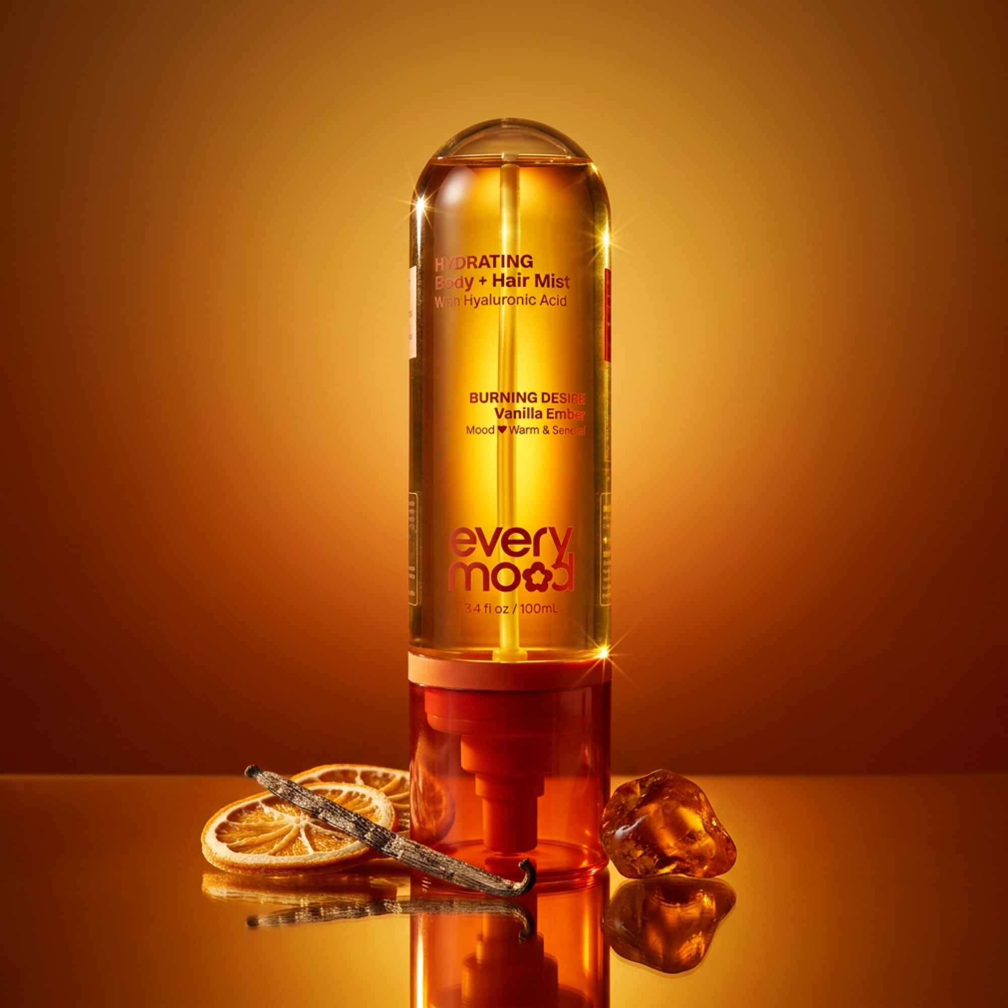 Burning Desire 100mL | Hydrating Body & Hair Mist by EVERYMOOD