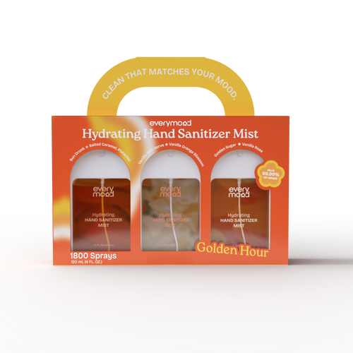 Golden Hour Trio | Hydrating Hand Sanitizer Gift Set
