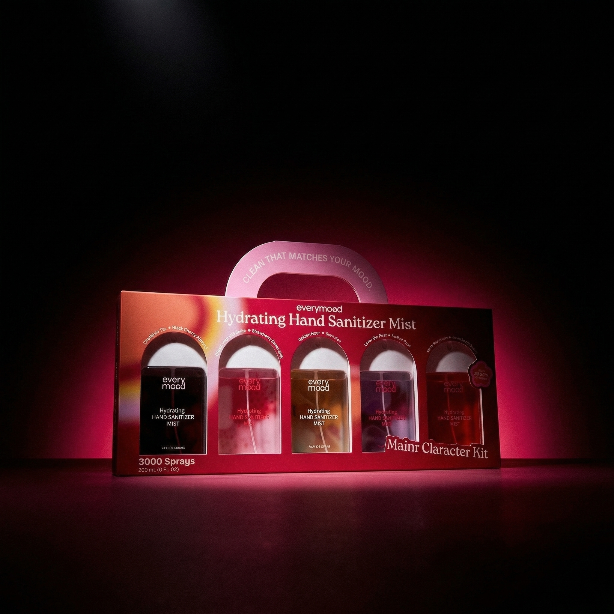 Main Character Kit - Hand Sanitizer Gift Set (Pack of 5) by EVERYMOOD