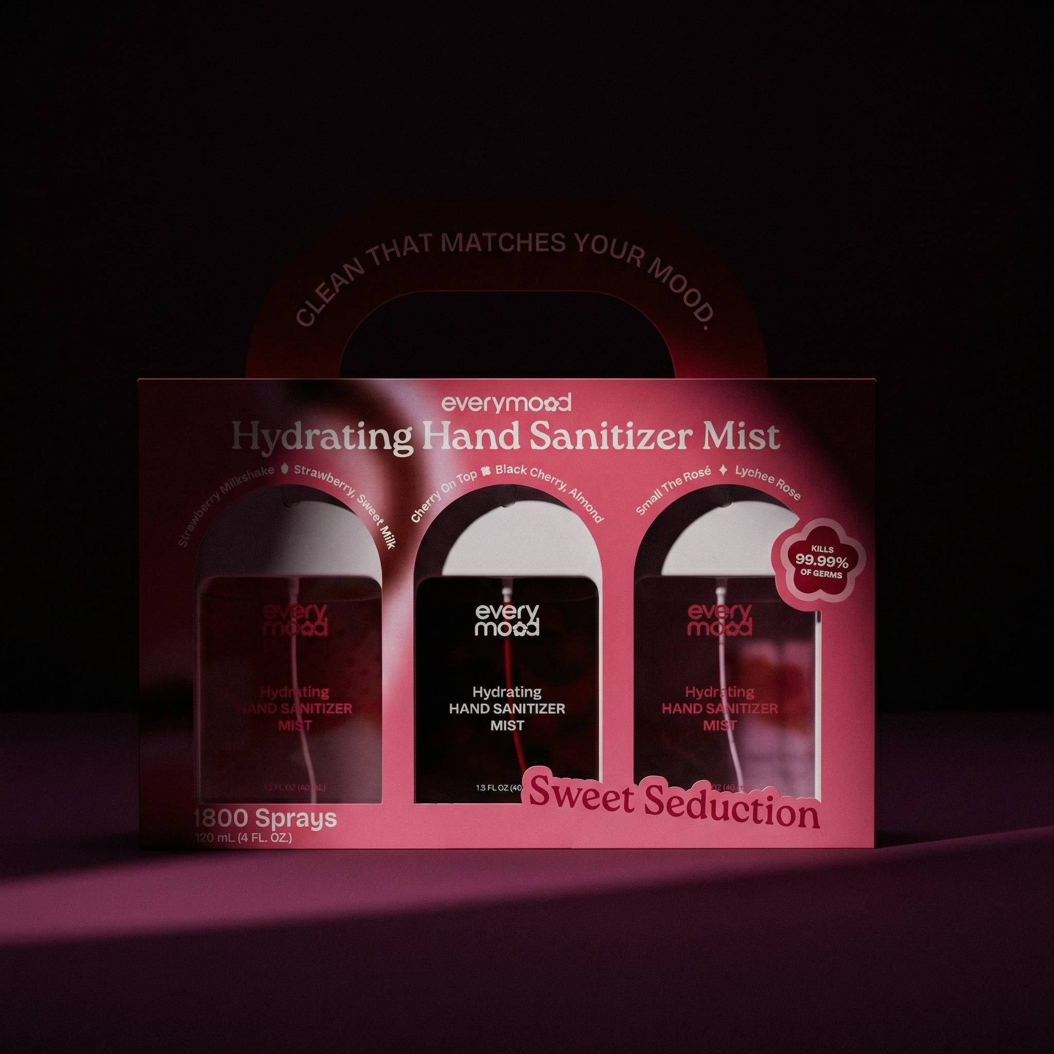 Sweet Seduction Trio | Hydrating Hand Sanitizer Gift Set by EVERYMOOD