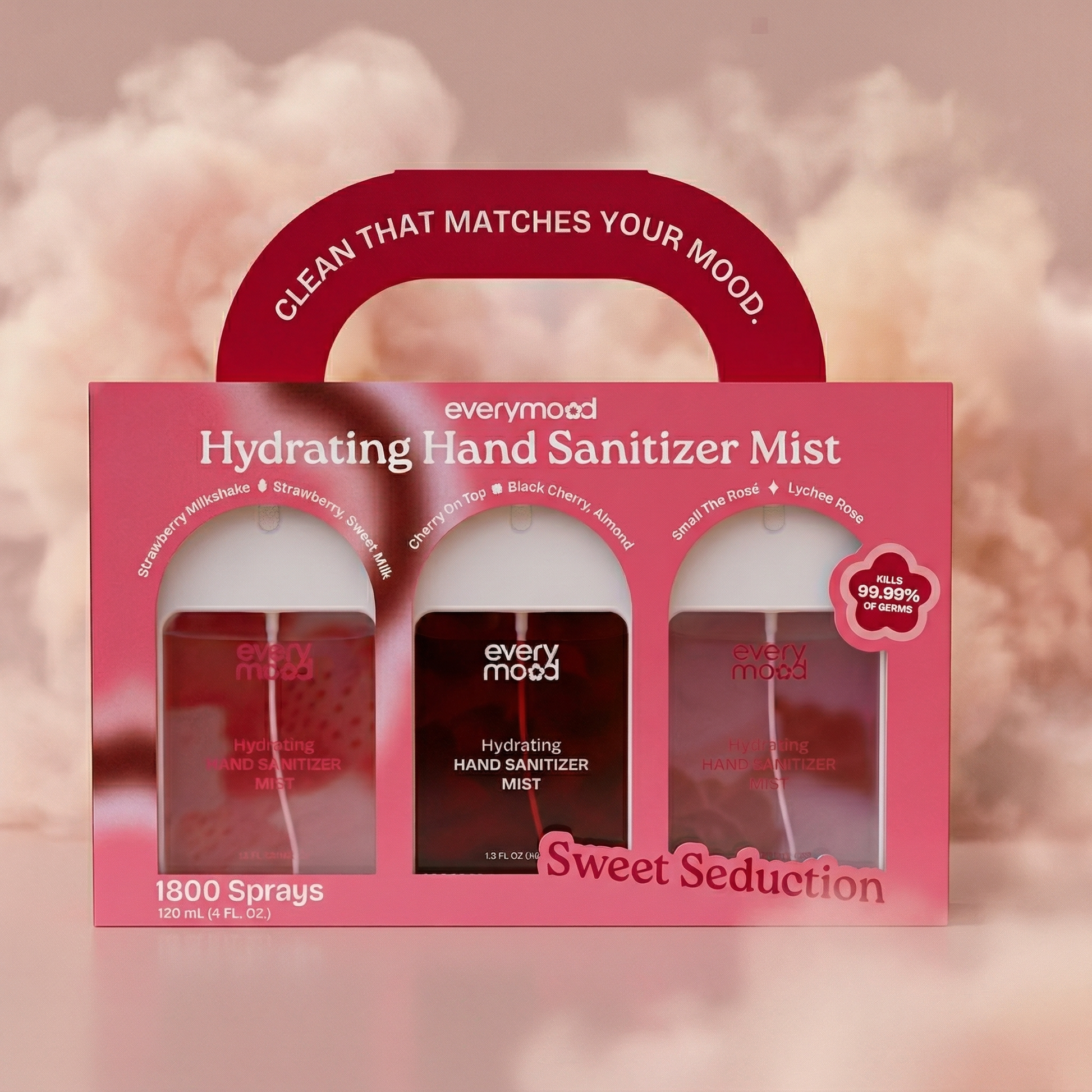 Sweet Seduction Trio | Hydrating Hand Sanitizer Gift Set by EVERYMOOD