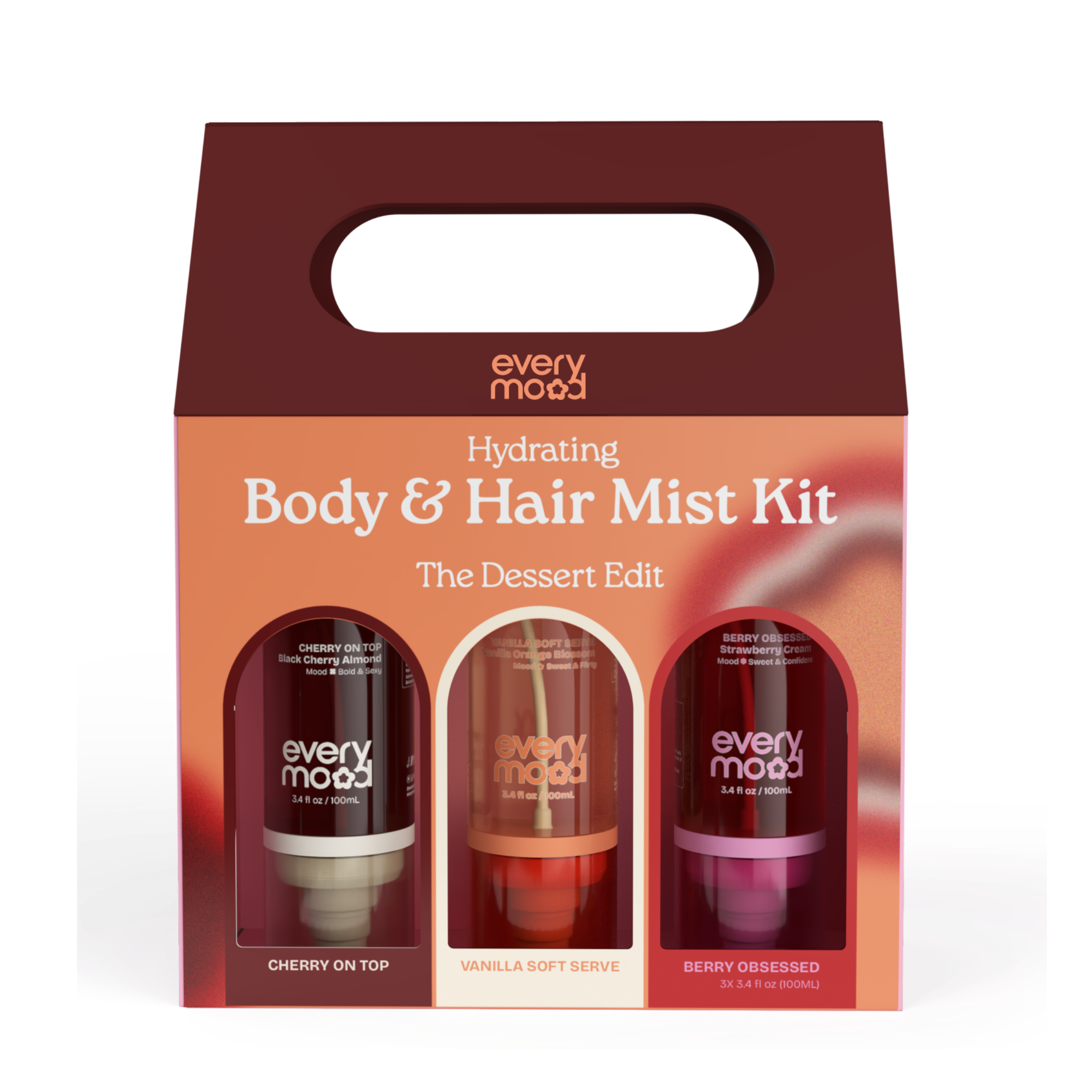 The Dessert Edit | Body & Hair Mist Gift Set by EVERYMOOD